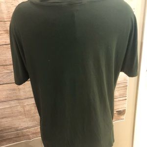 Women’s olive green shirt